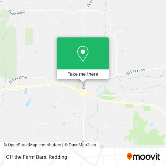 Off the Farm Bars map