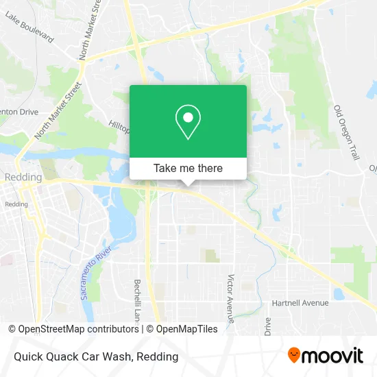 Quick Quack Car Wash map