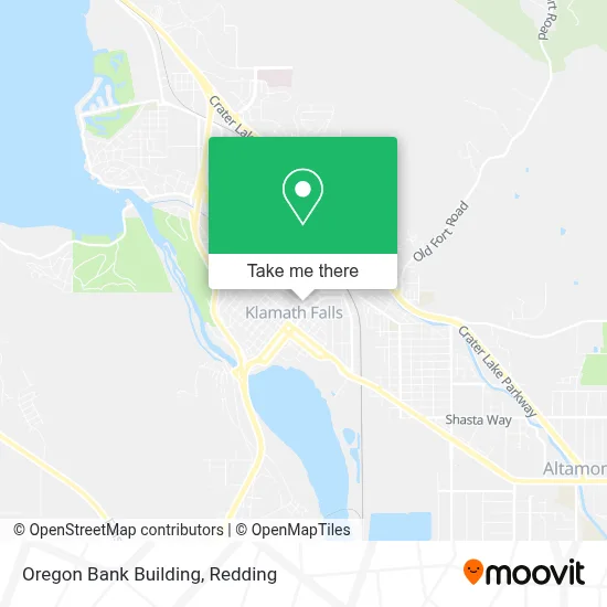 Oregon Bank Building map