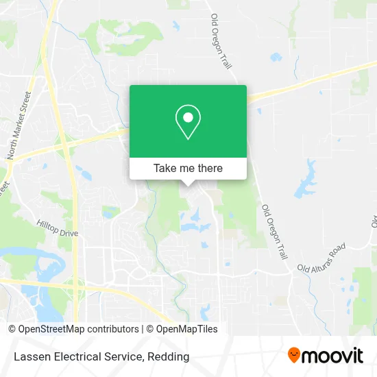 Lassen Electrical Service map
