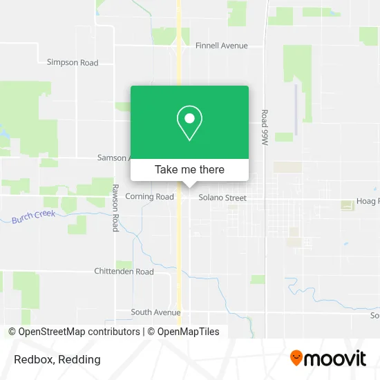 Redbox map