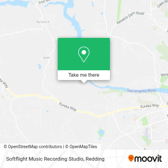 Softflight Music Recording Studio map