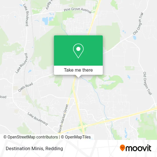 Destination Minis map