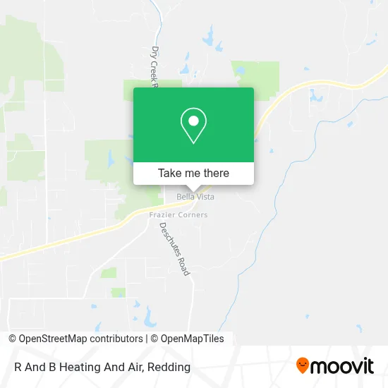 R And B Heating And Air map