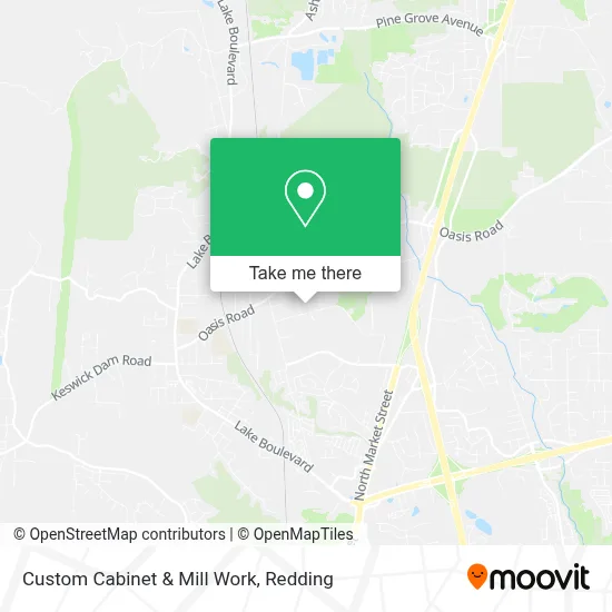 Custom Cabinet & Mill Work map