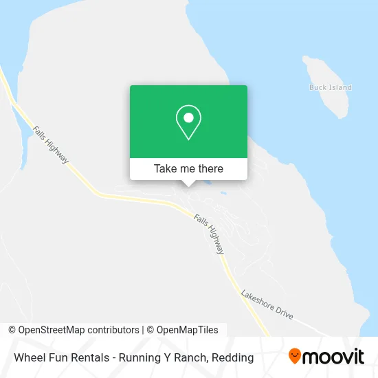 Wheel Fun Rentals - Running Y Ranch map