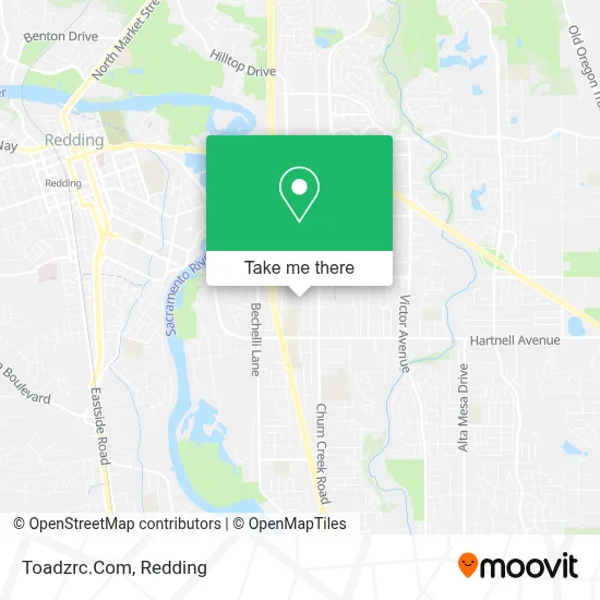 Toadzrc.Com map