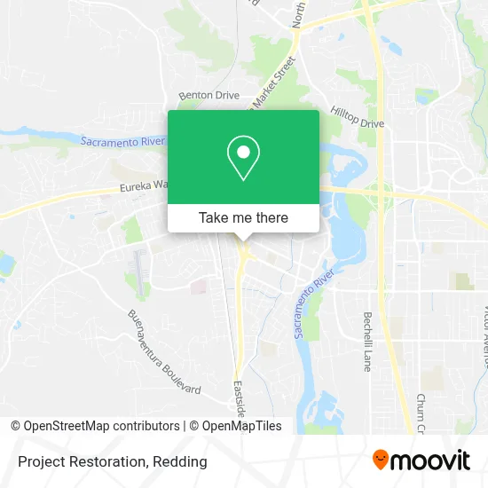 Project Restoration map