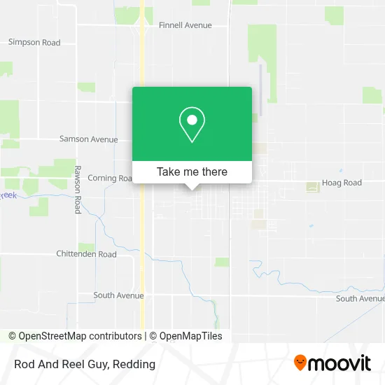 Rod And Reel Guy map