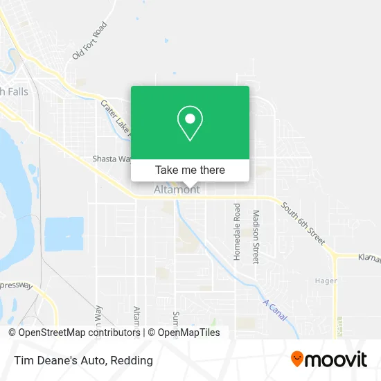 Tim Deane's Auto map