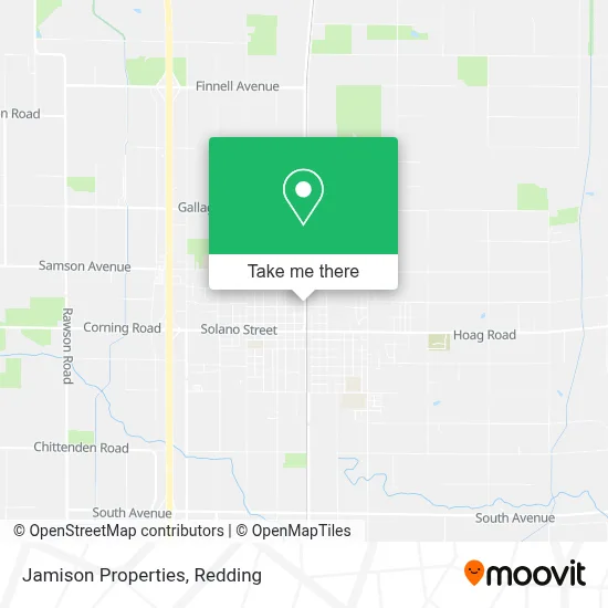 Jamison Properties map