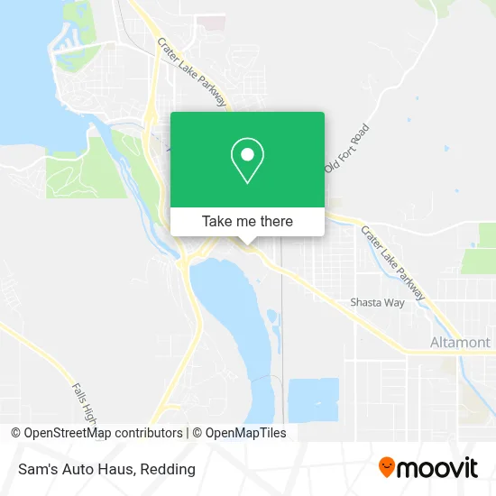 Sam's Auto Haus map