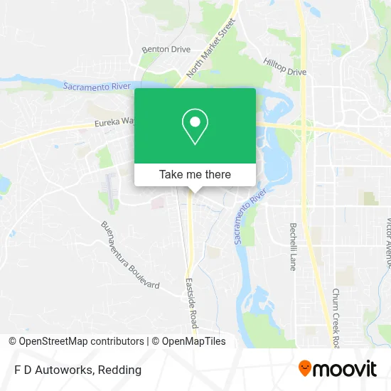 F D Autoworks map