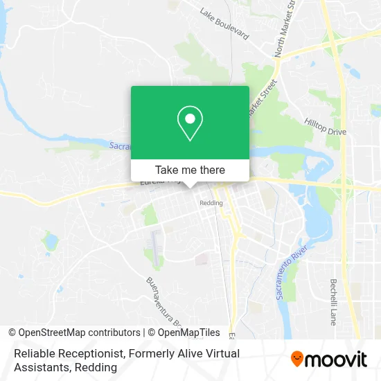 Reliable Receptionist, Formerly Alive Virtual Assistants map