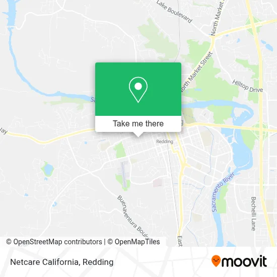 Netcare California map