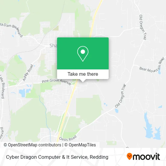 Cyber Dragon Computer & It Service map