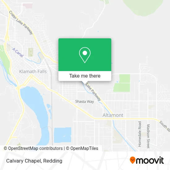 Calvary Chapel map
