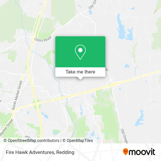 Fire Hawk Adventures map