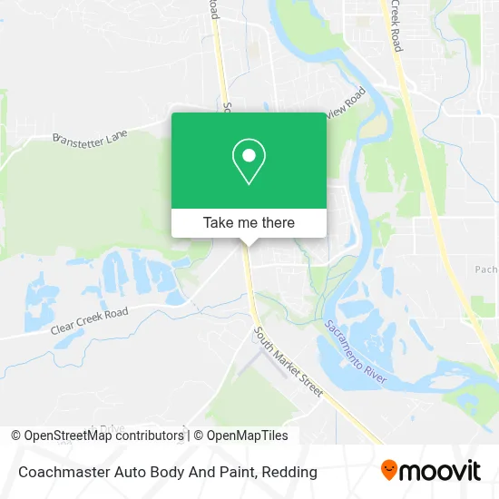 Coachmaster Auto Body And Paint map