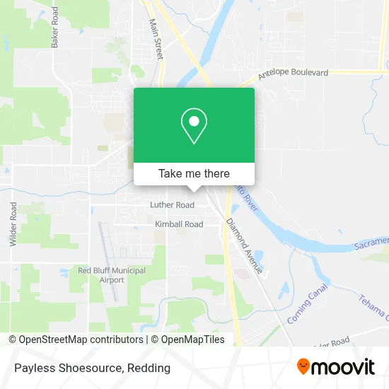 Payless Shoesource map