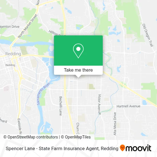 Spencer Lane - State Farm Insurance Agent map