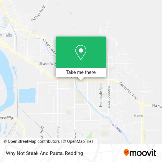 Why Not Steak And Pasta map