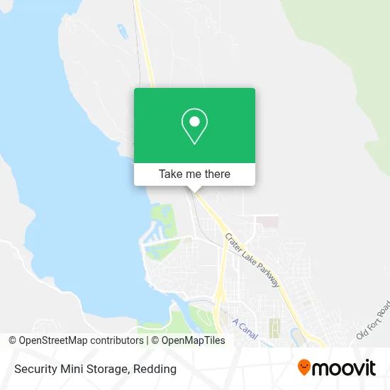Security Mini Storage map
