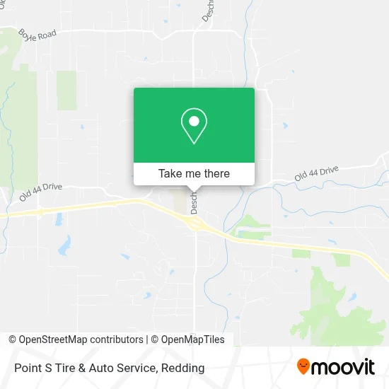 Point S Tire & Auto Service map