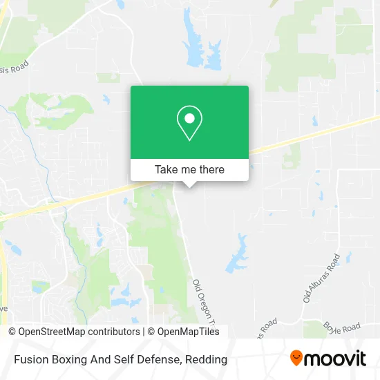 Fusion Boxing And Self Defense map
