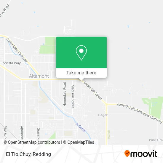 El Tio Chuy map