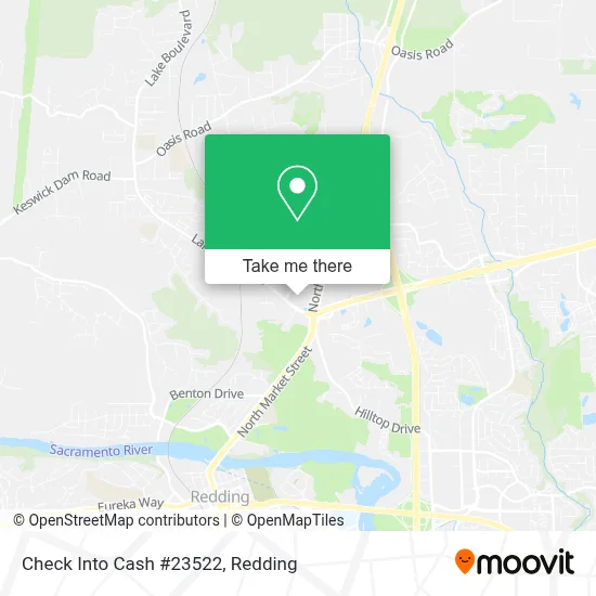 Check Into Cash #23522 map