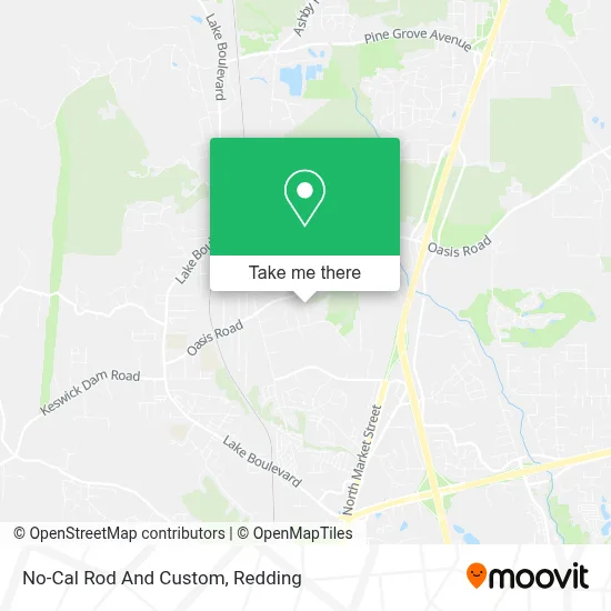 No-Cal Rod And Custom map