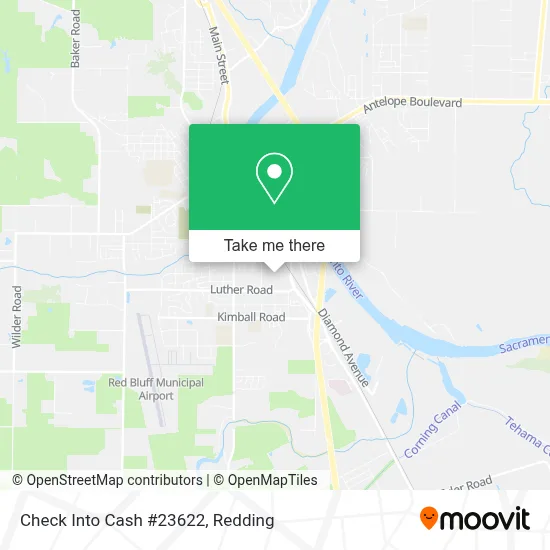 Check Into Cash #23622 map