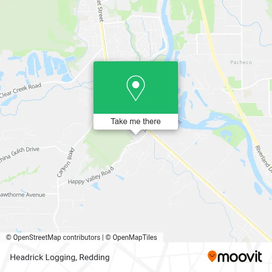 Headrick Logging map