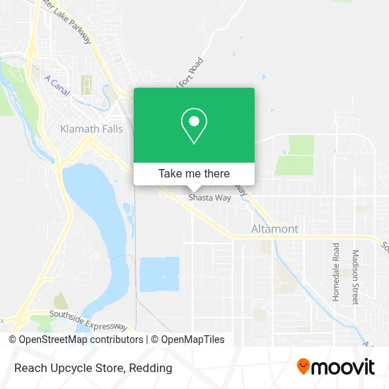 Reach Upcycle Store map