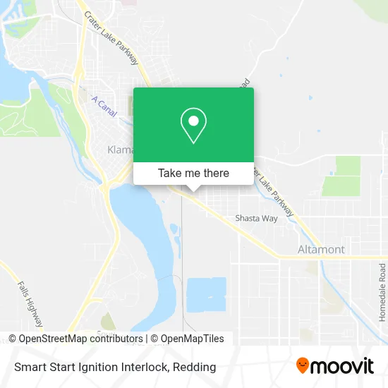 Smart Start Ignition Interlock map
