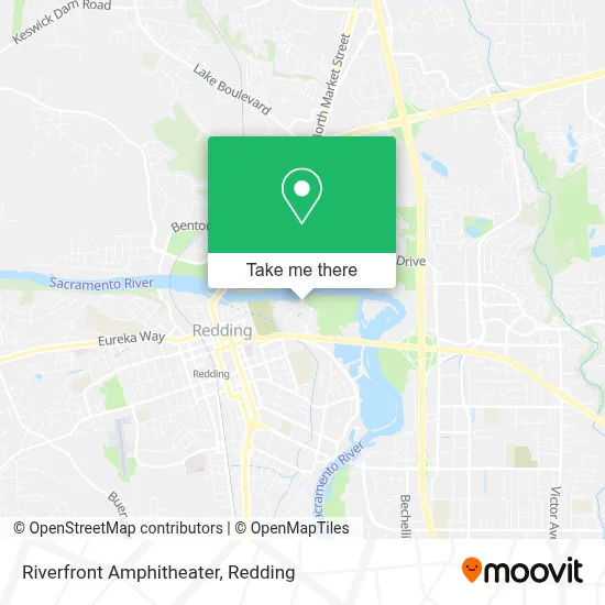 Riverfront Amphitheater map