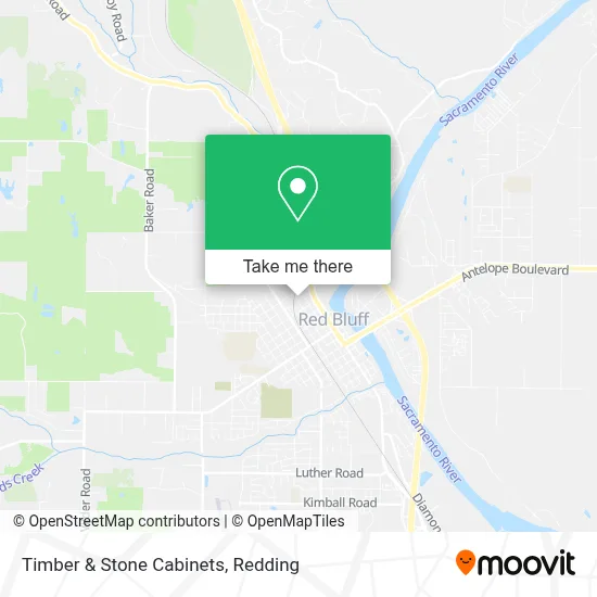 Timber & Stone Cabinets map