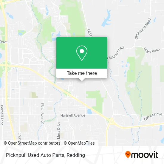 Picknpull Used Auto Parts map