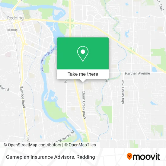 Gameplan Insurance Advisors map