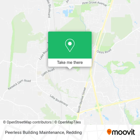 Peerless Building Maintenance map
