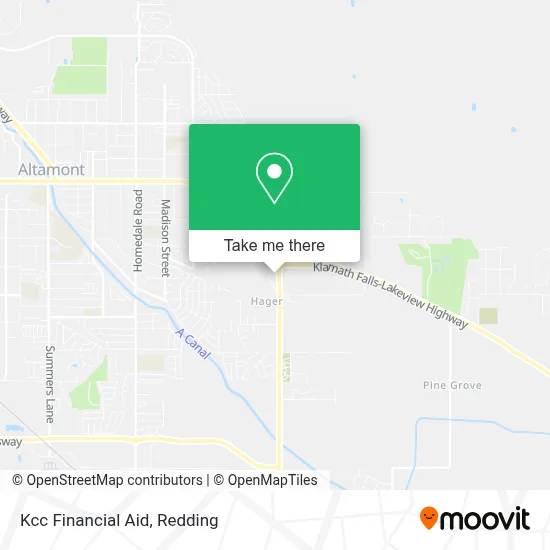 Kcc Financial Aid map