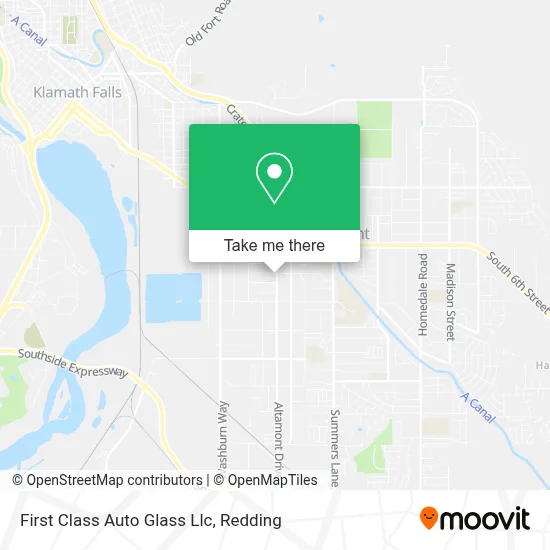 First Class Auto Glass Llc map