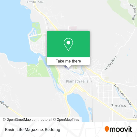 Basin Life Magazine map