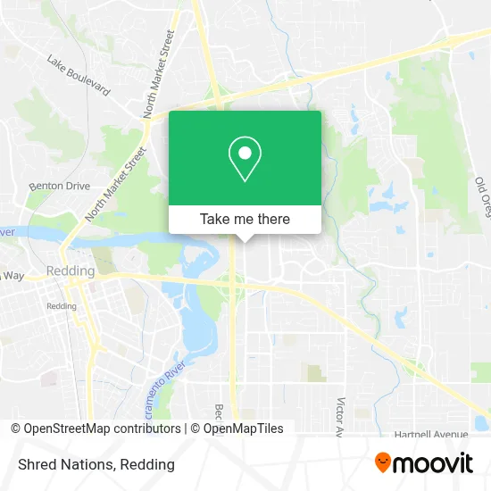 Shred Nations map