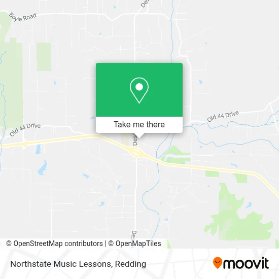 Northstate Music Lessons map