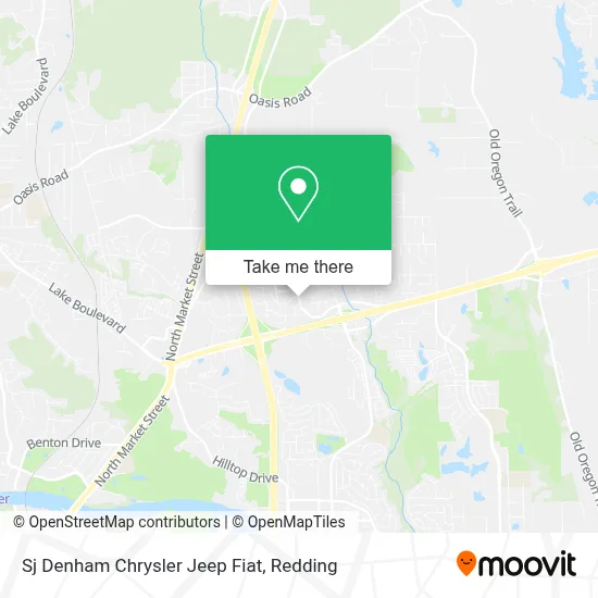 Sj Denham Chrysler Jeep Fiat map