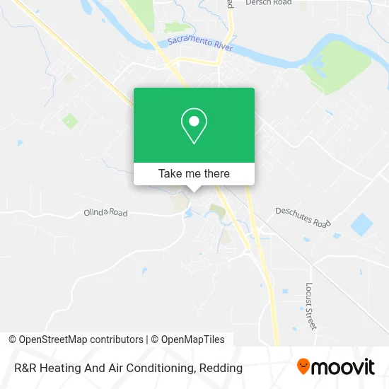 R&R Heating And Air Conditioning map