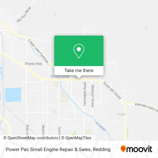 Power Pac Small Engine Repair & Sales map
