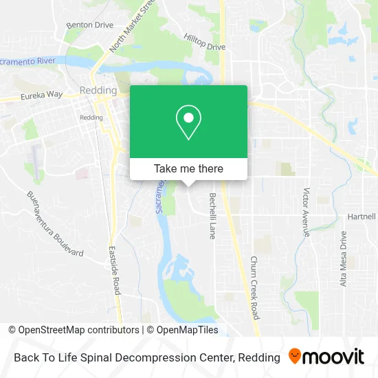 Back To Life Spinal Decompression Center map